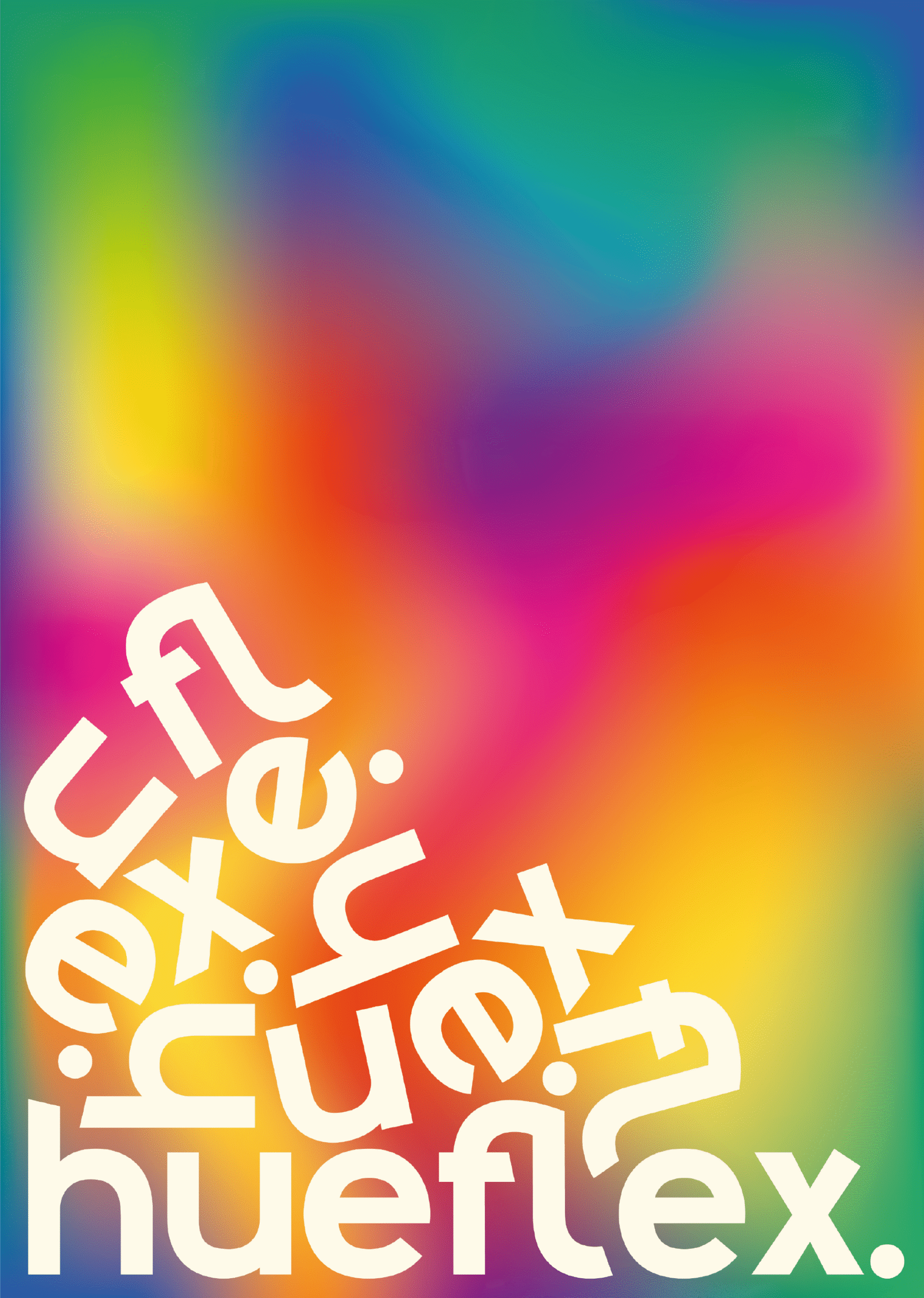 hueflex-font-poster-gradient