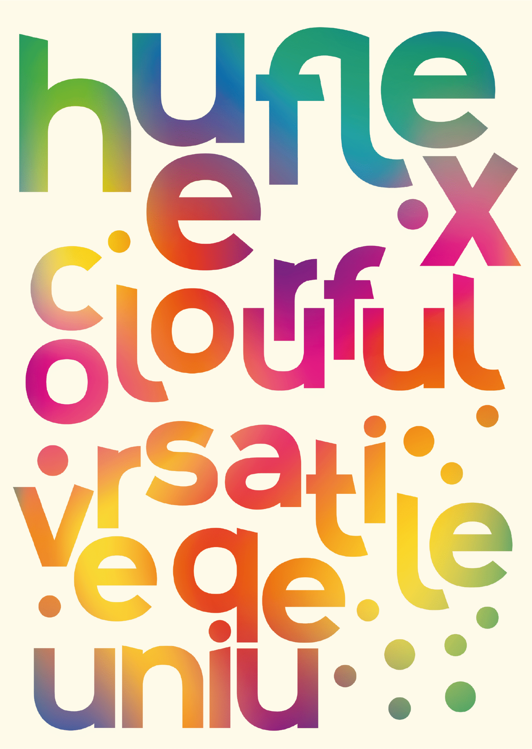 hueflex-font-poster-colourful-versatile-unique